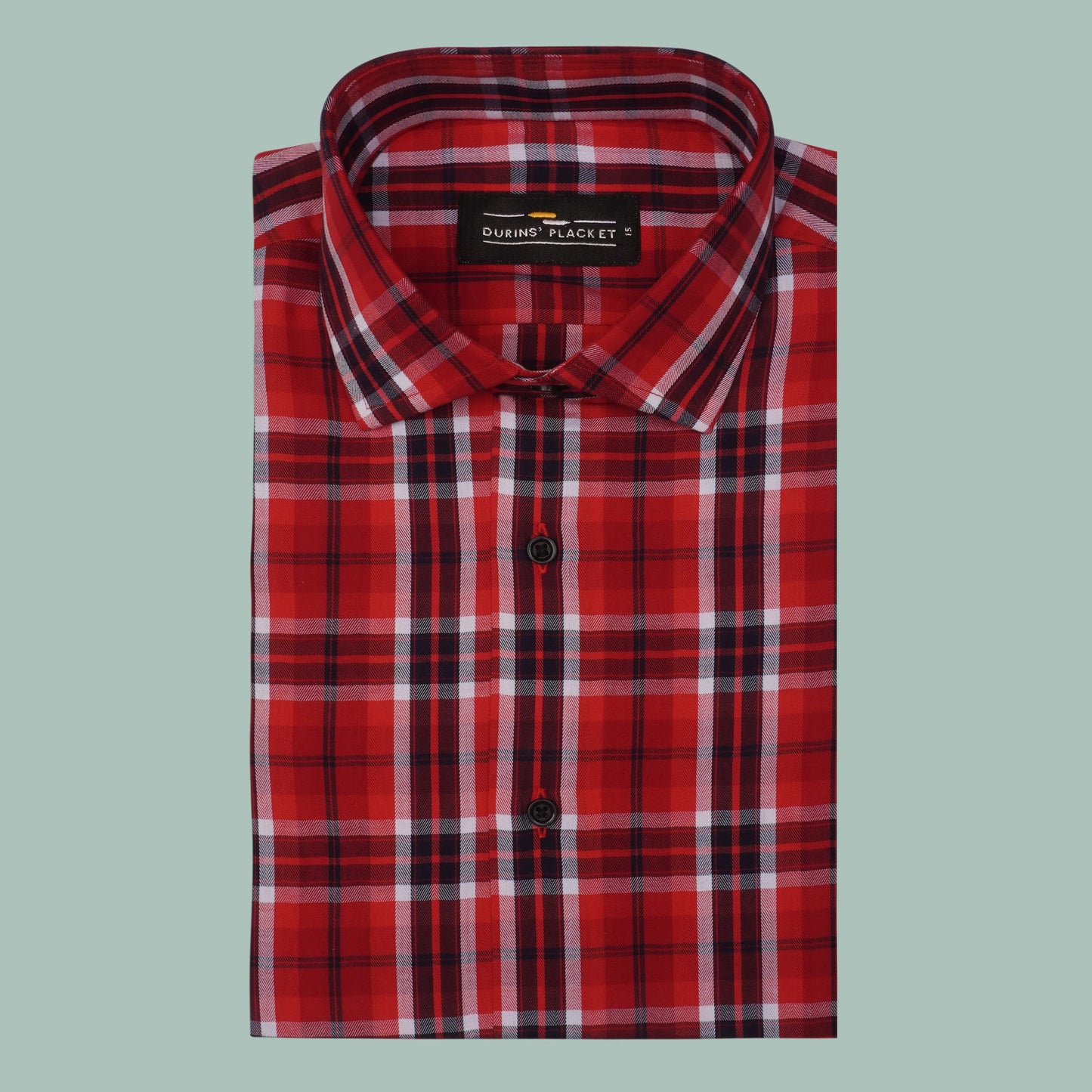 CHECKERED RED SHIRT