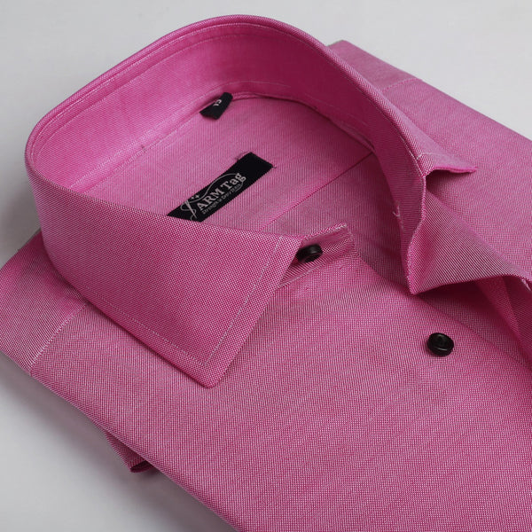 Fuchsia Pink Plain Oxford