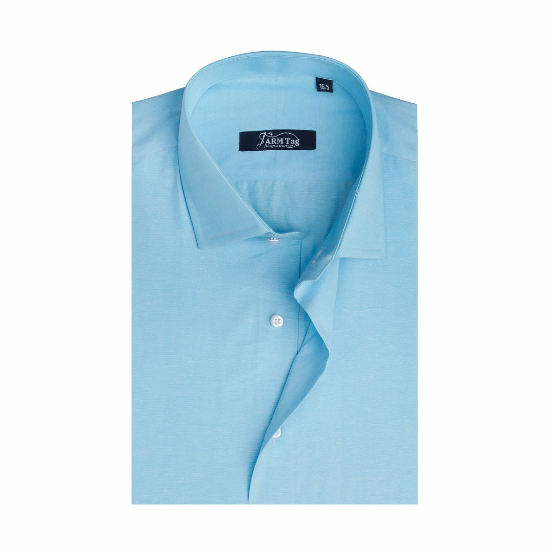 Sky Blue Plain Oxford