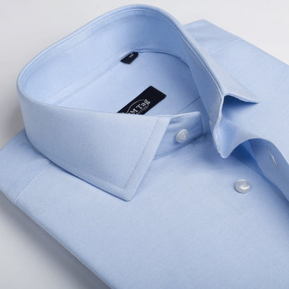 Powder Blue Plain Oxford