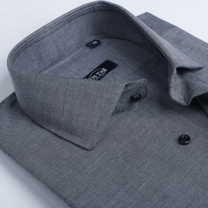 Dark Grey Plain Oxford