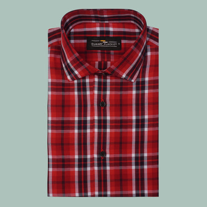 CHECKERED RED SHIRT